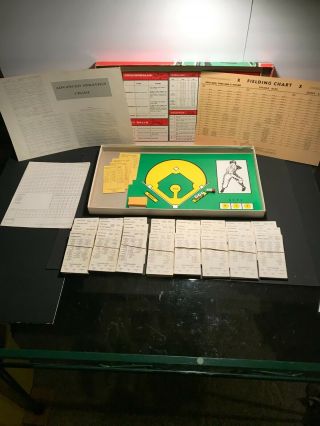 All 24 1970 Season Teams Strat - O - Matic Baseball Board Game Complete