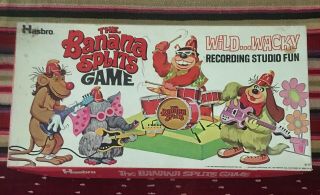 Vtg 1969 Hasbro The Banana Splits Board Game Hanna Barbera 60s Complete Krofft