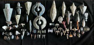 Star Wars Starship Battles Complete Set 1 - 60 All Cards Miniatures Map Checklist