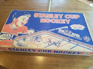 Vintage Eagle Toys Stanley Cup Table Hockey Gametop Nhl Model 550 / 551