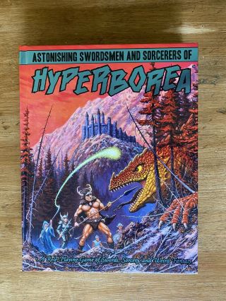 Astonishing Swordsmen & Sorcerers Of Hyperborea - Core Rulebook 2nd Edition - Nm