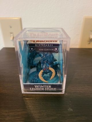 Dungeons And Dragons Limited Holiday Edition Miniature Winter Umber Hulk