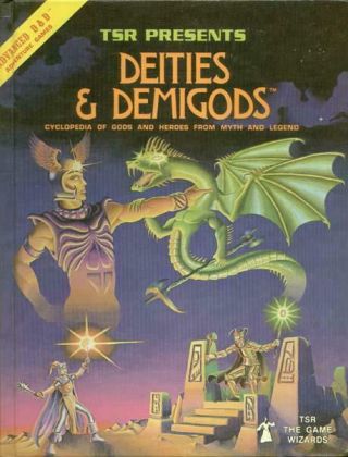 Tsr Ad&d 1st Ed Deities & Demigods (2nd W/cthulhu & Melnibonean Mythoi) Fair,