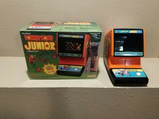 Coleco Nintendo Arcade Tabletop Game Donkey Kong Jr Junior In The Box Cib