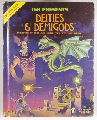 1st Printing Ad&d Deities & Demigods Cthulhu Melnibonean 144 Pages James Ward,  R