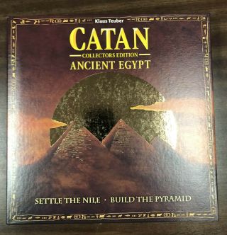 Catan Ancient Egypt Collectors Edition By Mayfair Games