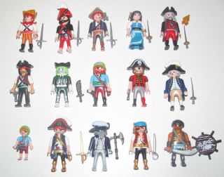 Playmobil Figurine Personnage Pirate,  Accessoires Modèle Au Choix