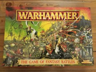 Warhammer Game Of Fantasy Battles 1996 Boxed Games Workshop Undetached Sprues