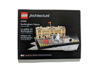 Instructions Only Lego Buckingham Palace 21029 Architecture Book From Set