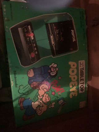 Popeye Vintage Nintendo 1981 Battery Operated Table Top Game