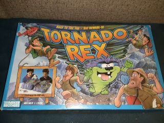 Tornado Rex Board Game Parker Brothers 1991 100 Complete