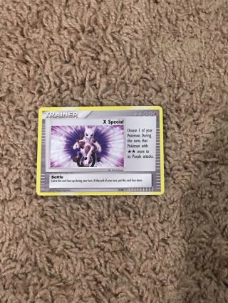 X Special - Pokemon Trading Figure Game Tfg Groundbreakers Card 8/8 Rare Htf