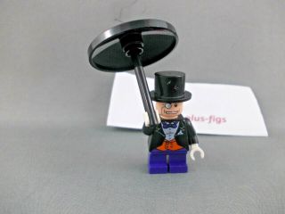 Lego Minifig Batman I - The Penguin - With Dark Purple Short Legs