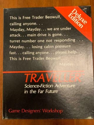 Gdw Traveller Deluxe Edition Role Playing Game