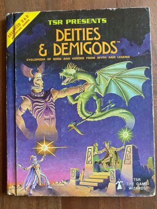 Advanced Dungeons And Dragons Deities & Demigods 1st Printing (cthulhu)