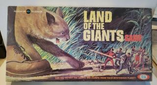 1968 Ideal Toy Land Of The Giants Tv Show Board Game Complete Irwin Allen