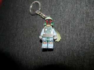 Lego Star Wars Boba Fett Key Chain Minifig Keychain 853116