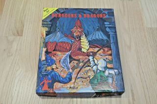 Tsr D&d Dungeons And Dragons Basic Boxed Set 3rd Edition 1979 Gary Gygax