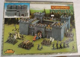 Warhammer Fortress Castle Games Workshop,  Great For D&d Dungeons & Dragons 1998