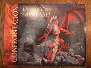 Titan Dragon,  Aarklash From Rackham Miniatures Complete Confrontation