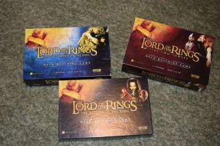 Lord Of The Rings Deck Building Card Game Complete Set All Three Games