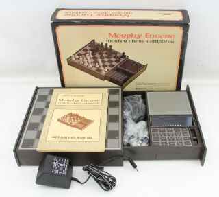 Vintage Applied Concepts Morphy Encore Master Chess Computer