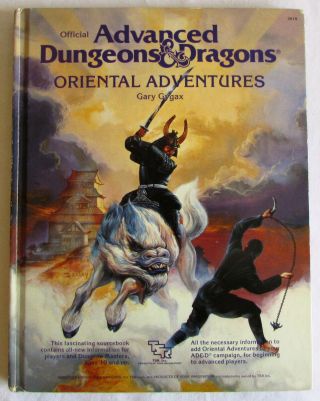 Ad&d Oriental Adventures Advanced Dungeons & Dragons Tsr 1985 Kara - Tur Rpg