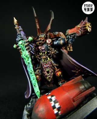 Night Lord Chaos Champion For Warhammer 40k Pro Painted By Studio 489