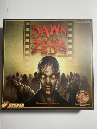 Dawn Of The Zeds 3rd Edition With All 3 Expansion Packs