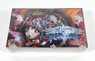 World Of Warcraft Tcg Wow Blood Of The Gladiators Booster Box 24 Packs