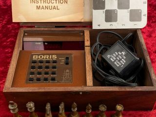 Boris Electronic Chess Computer Set 1977 Applied Concepts 3