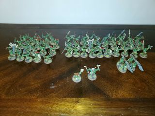 Warhammer Age Of Sigmar: Orruk Warclans Savage Orcs Army Fully Painted