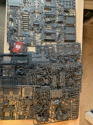 Warcry Starter Set Terrain All Sprues With Board And Battlefield Cards