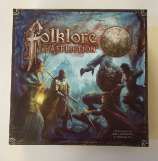 Folklore The Affliction Board Game Many Promos World Events Crafting Recipes 2nd
