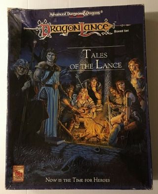 Ad&d Dragon Lance: Tales Of The Lance Boxed Game