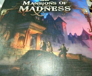 Mansions Of Madness 1st Edition Arkham Horror Fantasy Flight Monster Board Game