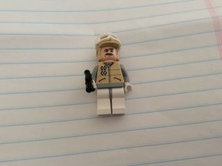 Lego Star Wars Major Bren Derlin Rebel Officer Minifigure From Hoth 75098