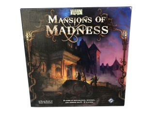 Mansions Of Madness By Fantasy Flight Games Staff (2010,  Game) Euc