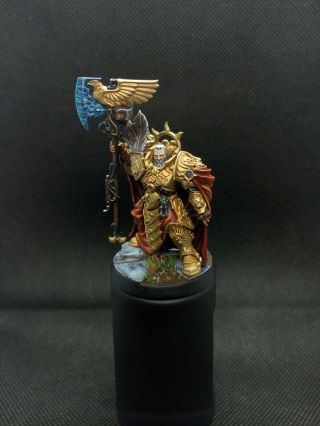 Warhammer 40k Captain - General Trajann Valoris Pro Paint