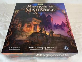 Mansions Of Madness 1st Edition Arkham Horror Fantasy Flight Monster Board Game