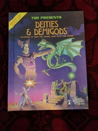 Ad&d Deities And Demigods 1st Edition,  128 Pages - Tsr