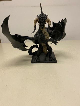 Dungeons And Dragons Gargantuan Black Dragon Limited Edition Figure Only