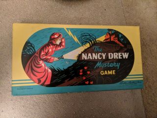 The Nancy Drew Mystery Board Game Vtg (1957) Parker Brothers