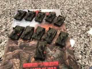Flames Of War Russian T - 34 Company Painted