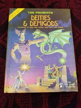 Ad&d Deities & Demigods 1st Edition (128 Pages) - Tsr