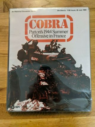 Spi Wargame Cobra Patton 