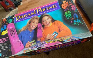 Electronic Dream Phone Board Game Milton Bradley 1991 Great