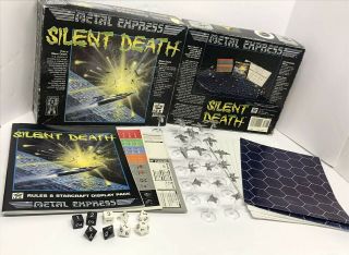 Silent Death Metal Express Game 18 Metal Miniatures Up I.  C.  E.  Iron Crown