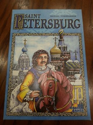 Rio Grande Boardgame Saint Petersburg,  Opened But Unplayed
