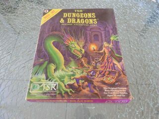 Dungeons & Dragons Fantasy Adventure Game Basic Rules Box Set 1011 Tsr 1980